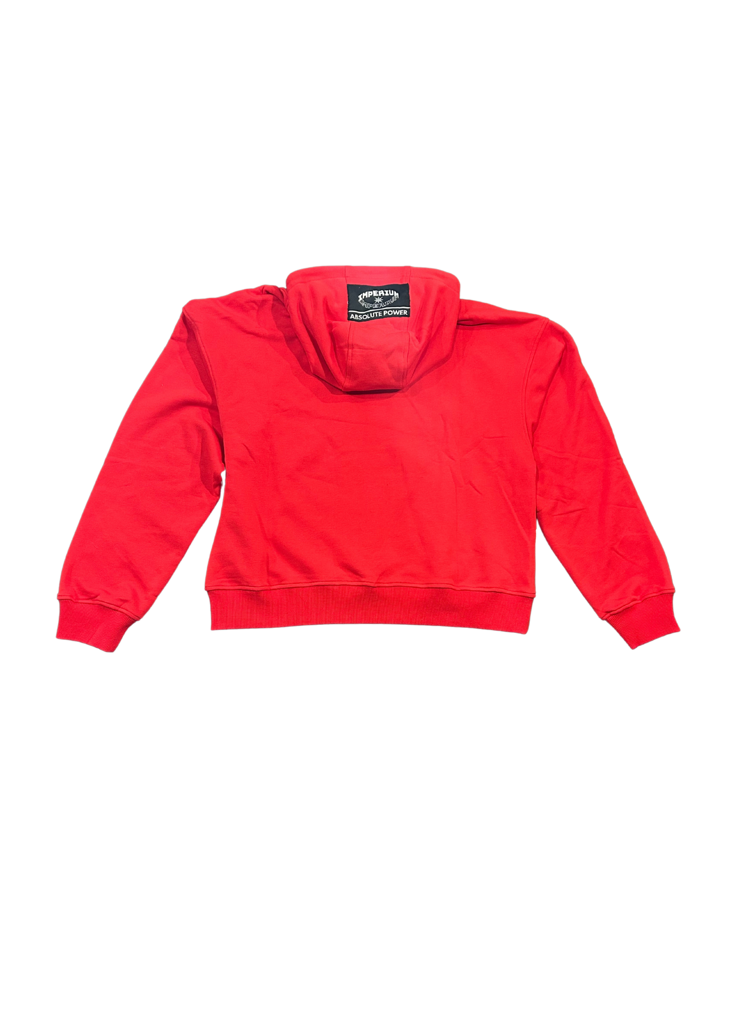 IMPERIUM BOXY HOODIE-RED