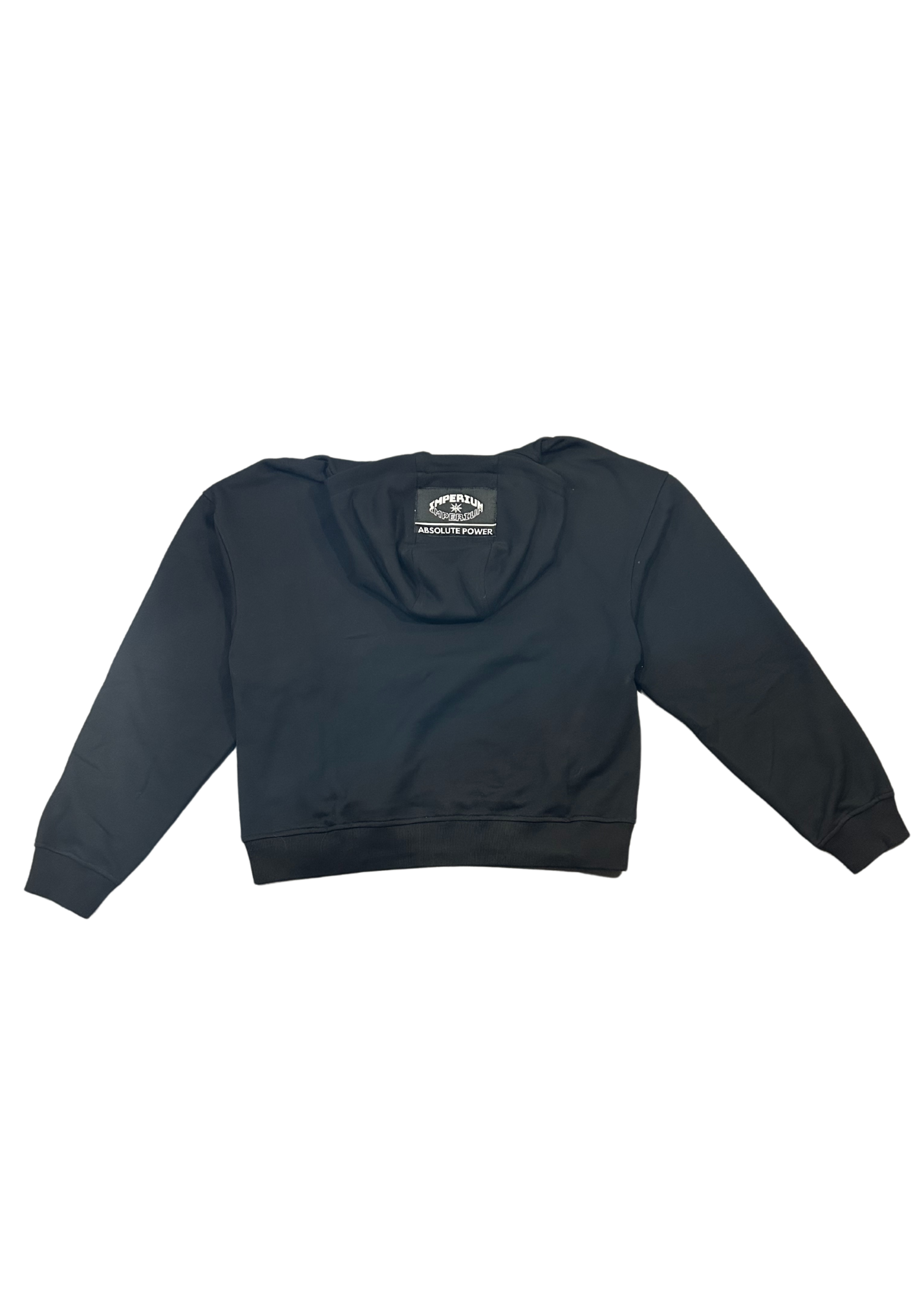 IMPERIUM BOXY HOODIE-BLACK